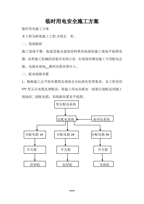LJ13临时用电安全施工方案14#精选.