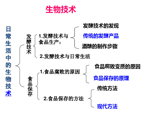 生物技术复习课件
