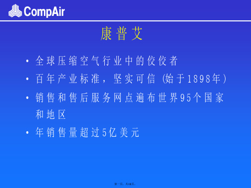 康普艾空压机讲义