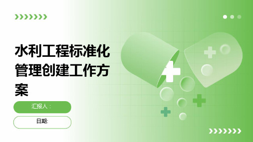 水利工程标准化管理创建工作方案