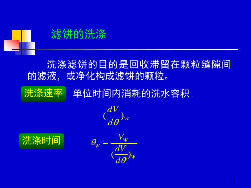 过滤基本方程式