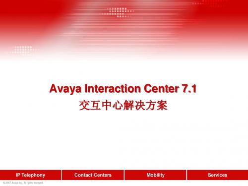 Avaya IC