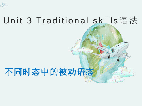 八年级下册深圳牛津版Unit 3 Traditional skills 语法：被动语态(共18张PP