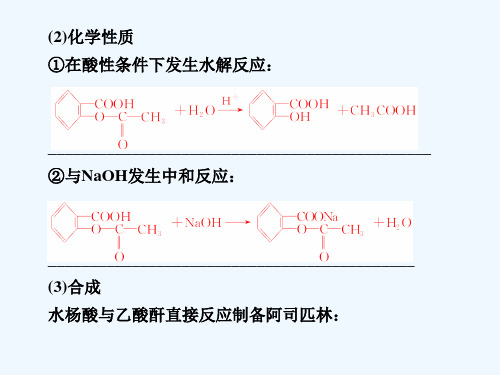 高中化学同步精品课件正确使用药物课件人教选修