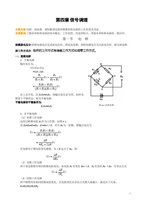 信号调理电路