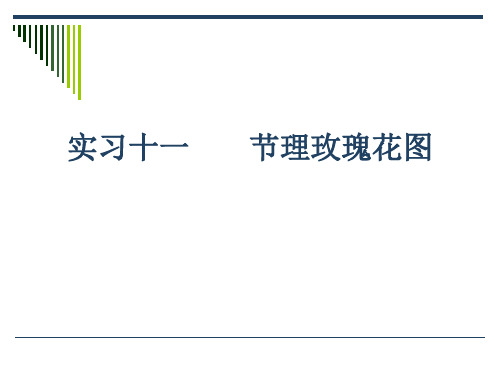 6.实习11、12 玫瑰花、极点、等密图