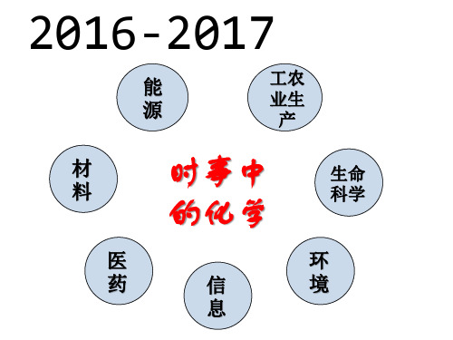 时事与化学(正稿)