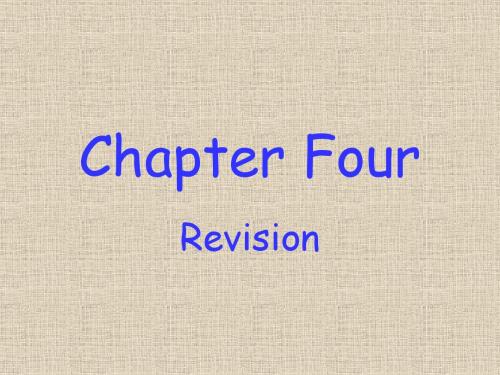 Chapter 4