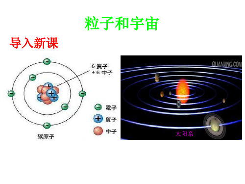 优秀课件人教版高中物理选修3-5粒子和宇宙 (共15张PPT)