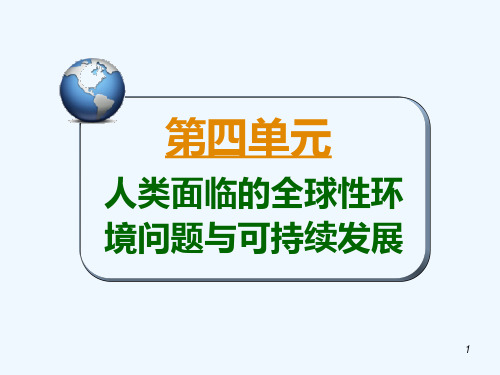 高三地理第一轮总复习考点可持续发展课件