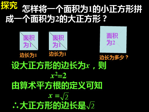 2.2.1算术平方根备份