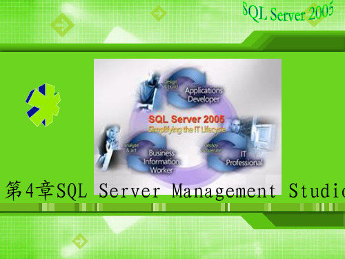 《SQLServer2005数据库技术及应用》 赵俊荣 第4章 SQL Server Management Studio