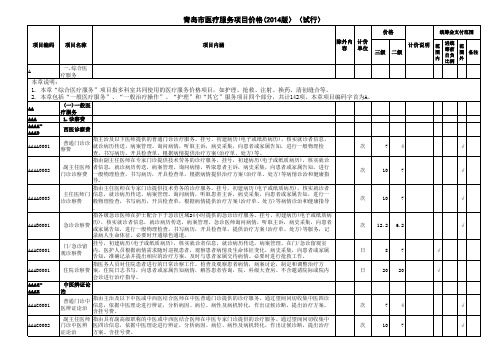 综合类附表