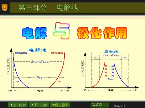 第九章电解与极化作用.