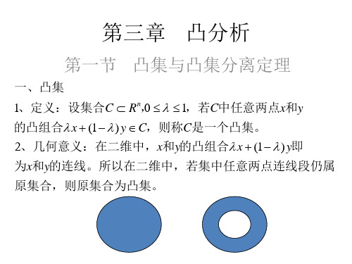 第三章凸分析(管理数学基础)