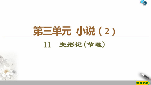 19-20第3单元11 变形记(节选)(粤教版)