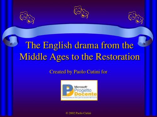 English_drama