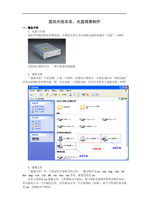 《虚拟光驱安装、光盘镜像制作》教程