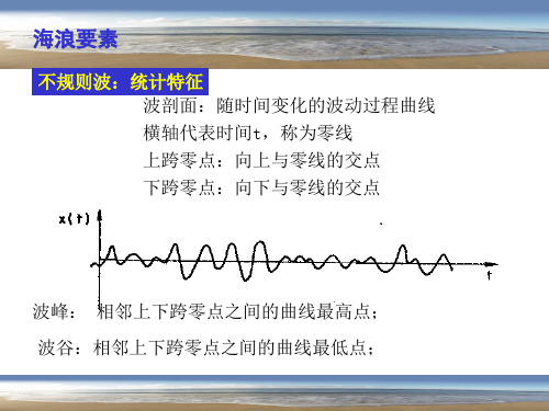 海洋工程环境  4-2波浪