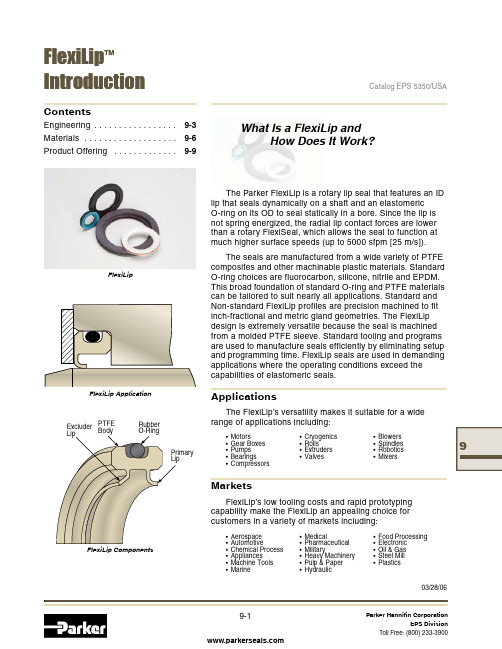 Parker Hannifin Corporation FlexiLip