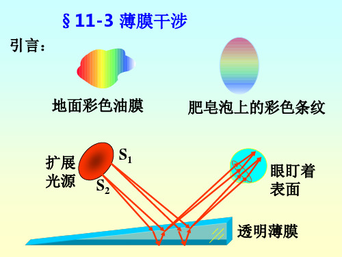 11-3薄膜干涉解析