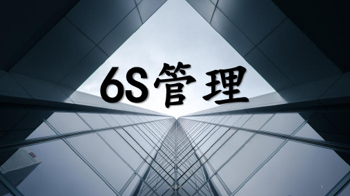 6S管理  ppt课件