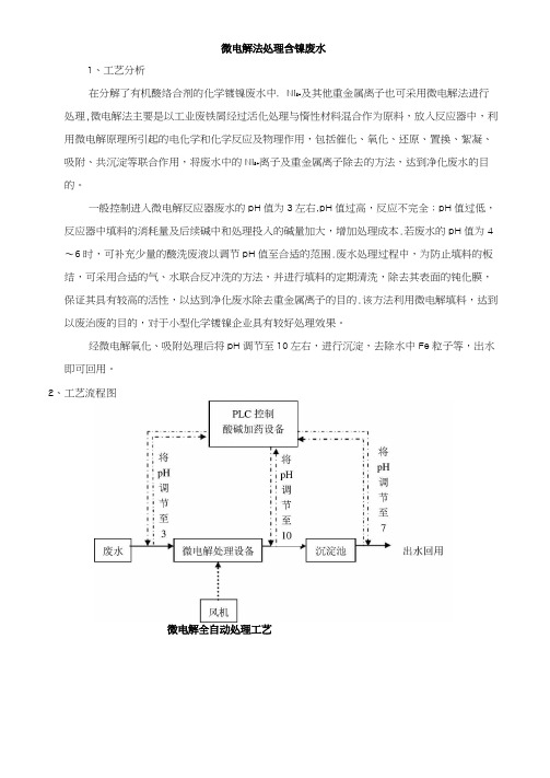 镀镍废水处理