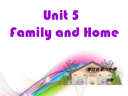 冀教版七年级英语上册 Unit 5 Lesson 25Jenny’s Family(共18张PPT)