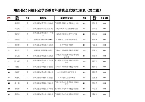 全汇总表