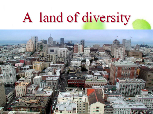 高二英语人教版选修8 unit1A land of diversity Reading 课件