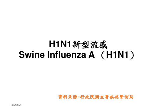 【医学PPT课件】甲流 H1N1