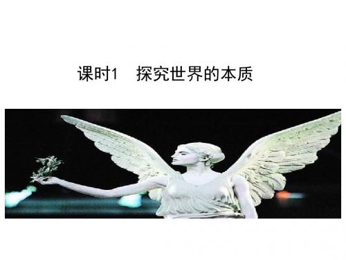 2018年高考专题复习政治课件:探究世界的本质(共56张PPT)