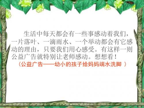 五年级下册第四单元口语交际与习作课件1