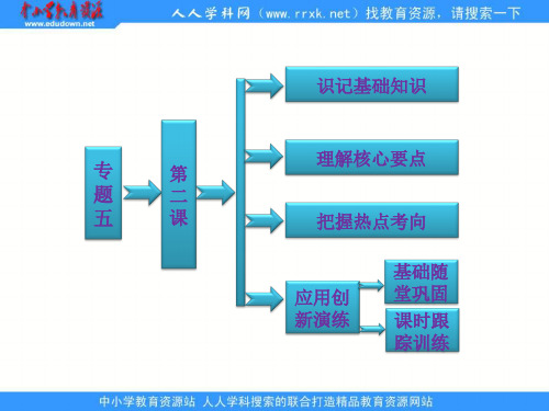 人民版选修3专题五第二课《频繁的地区冲突》ppt课件