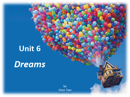 新视野英语读写教程2 Unit 6 Dreams