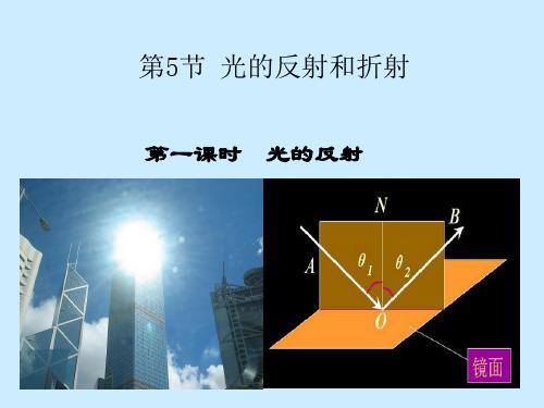 浙教版科学《光的反射和折射》ppt2