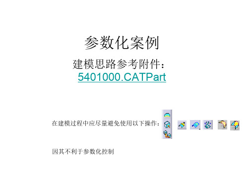 CATIA参数化设计案例