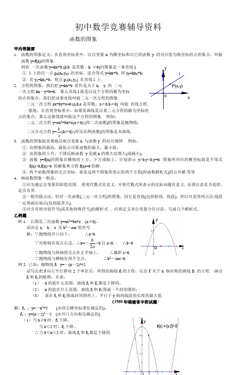 初中数学竞赛辅导资料