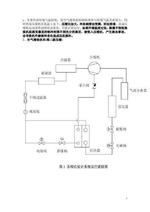 热泵补气增焓技术探讨