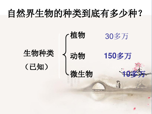 苏教版八上生物 5.15.1 生物多样性(共32张PPT)