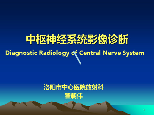 中枢神经系统基本病变影像
