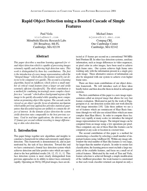 Rapid Object Detection using a Boosted Cascade of Simple Features