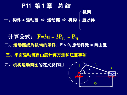 机械设计 第02章 平面机构的运动学动力学分析PPT课件