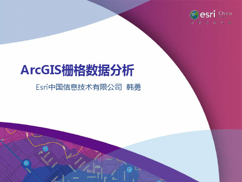 ARCGIS栅格数据分析