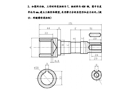 ansys有限元经典例题  1  全面剖析