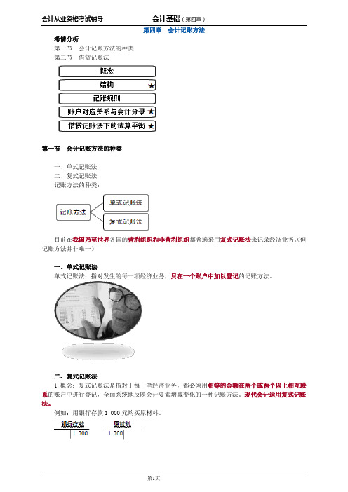 会计基础第四章课件