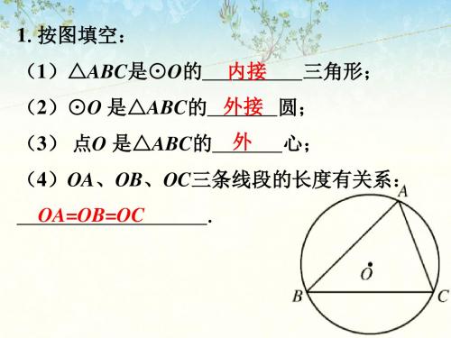 练习_圆的确定-优质公开课-沪科9下精品