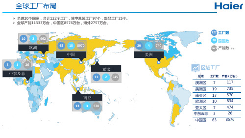 全球工厂布局图地图更新版