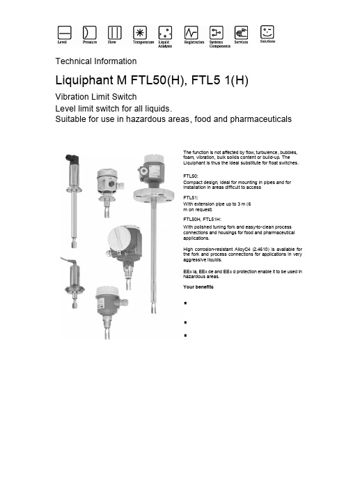 FTL50阴差液位计