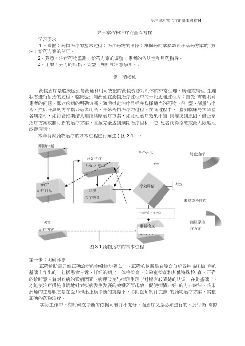 临床药物治疗学-药物治疗的基本过程